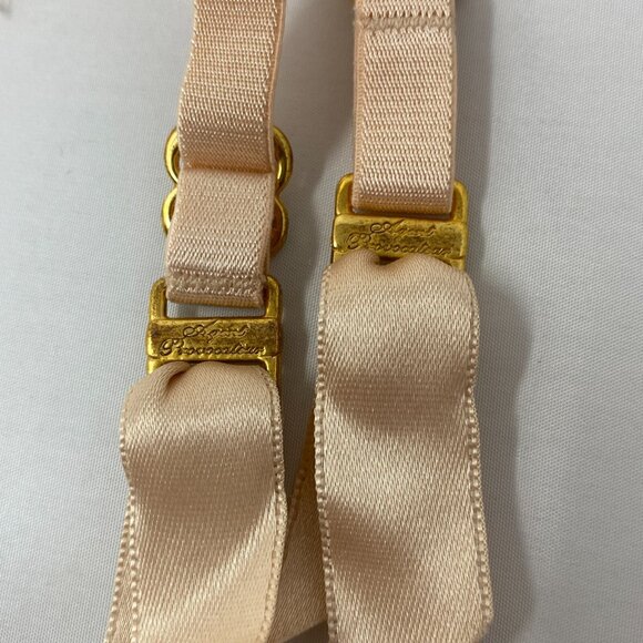 Agent Provocateur Davinah Nude Swarovski Suspender AP4 Large New - Picture 15 of 15